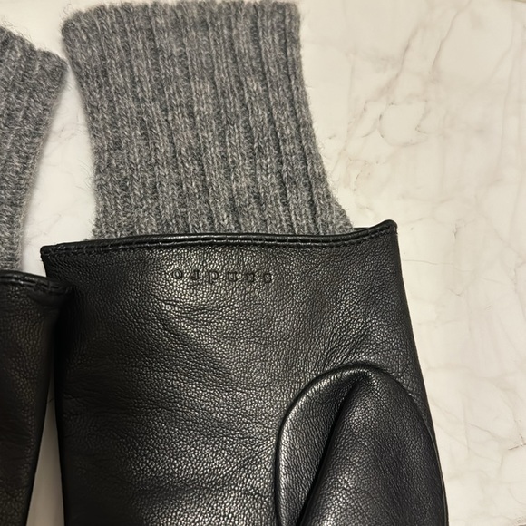 sandro quilted leather gloves - Picture 6 of 7